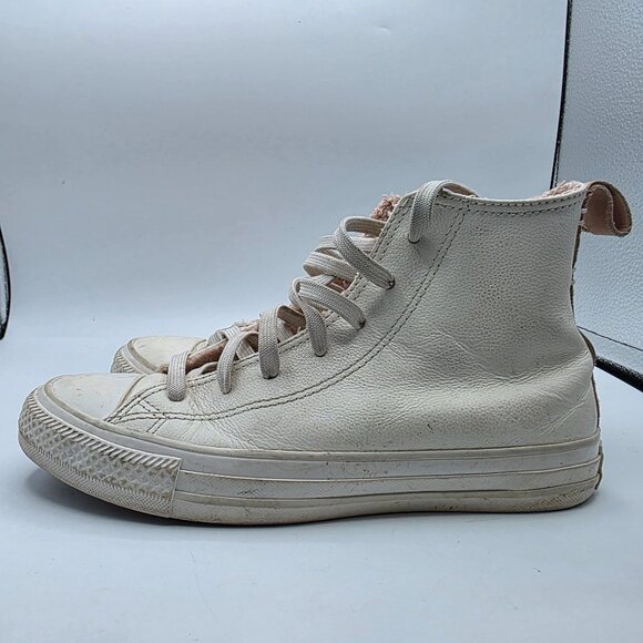 Converse Chuck Taylor All Star Womens Size 6 White Shoes Perfect Is Not Perfect - Picture 13 of 13